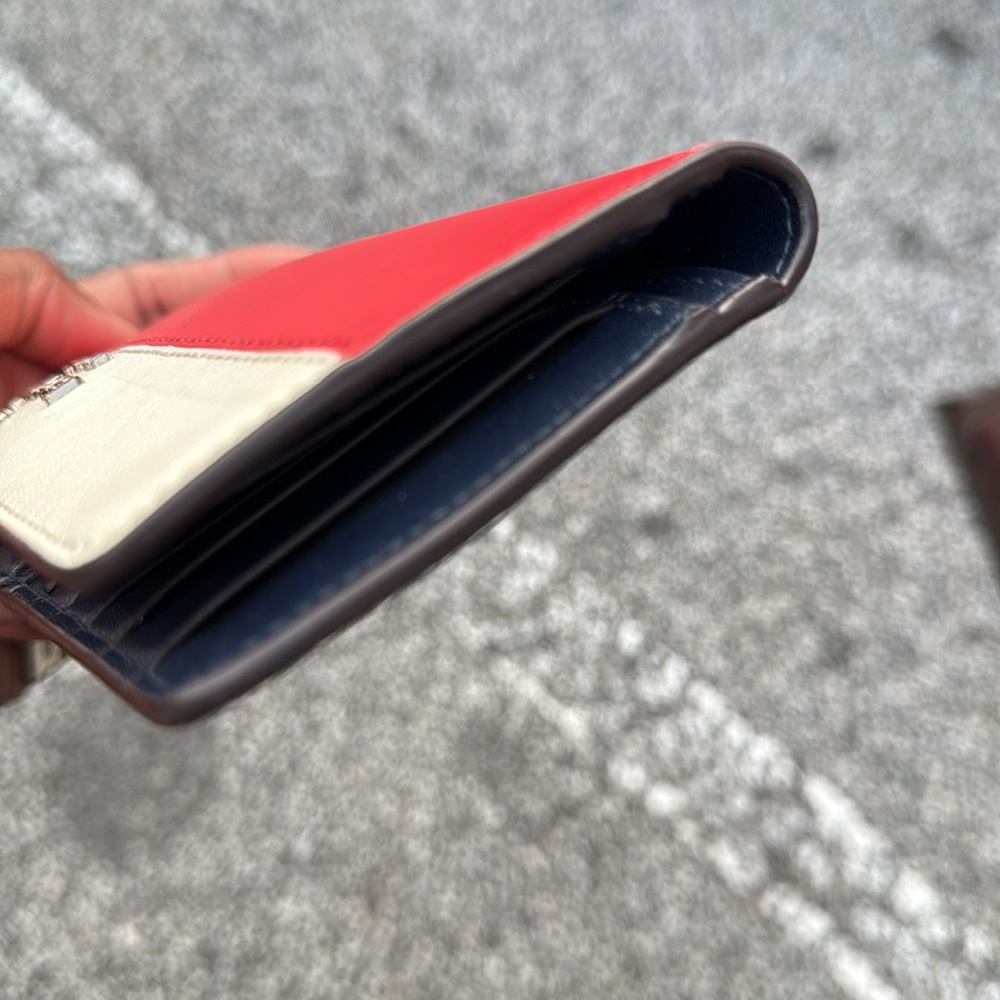 Kate Spade New York Stacy Bi Fold Wallet Cherry - Picture 8 of 15